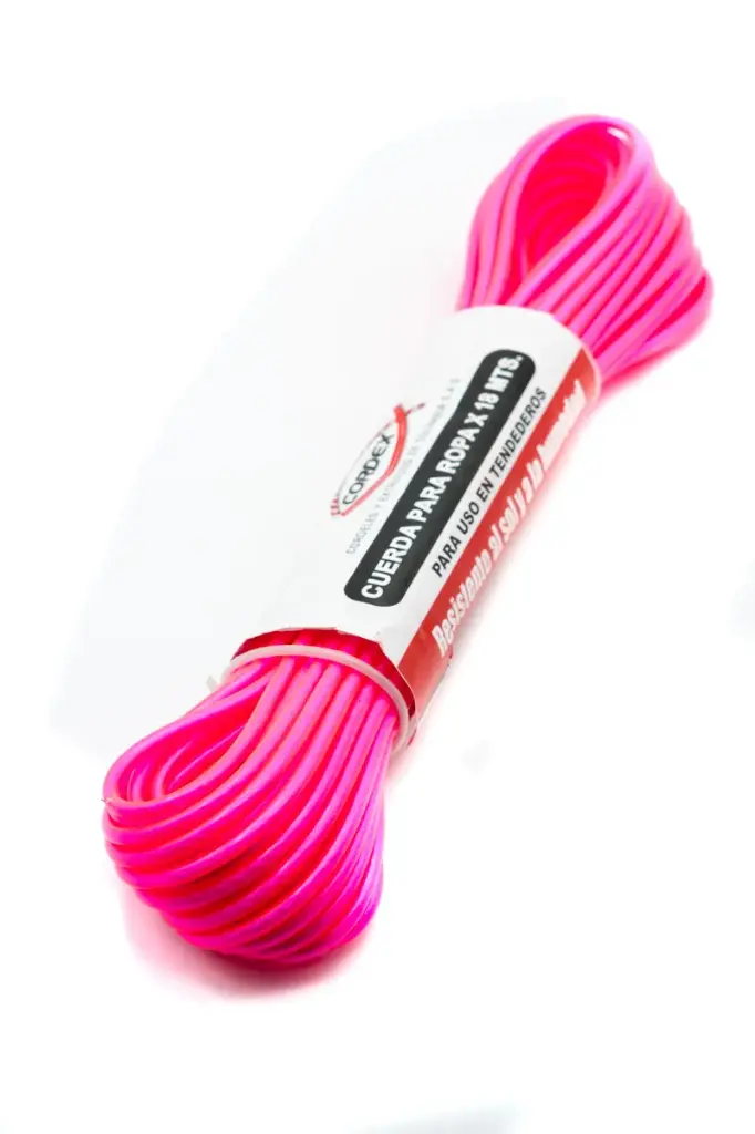 Cuerda Para Ropa Cordex X18MTRS (Fucsia)