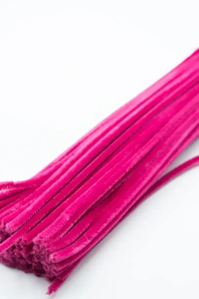 Limpia pipa Felpa X100 (Fucsia)