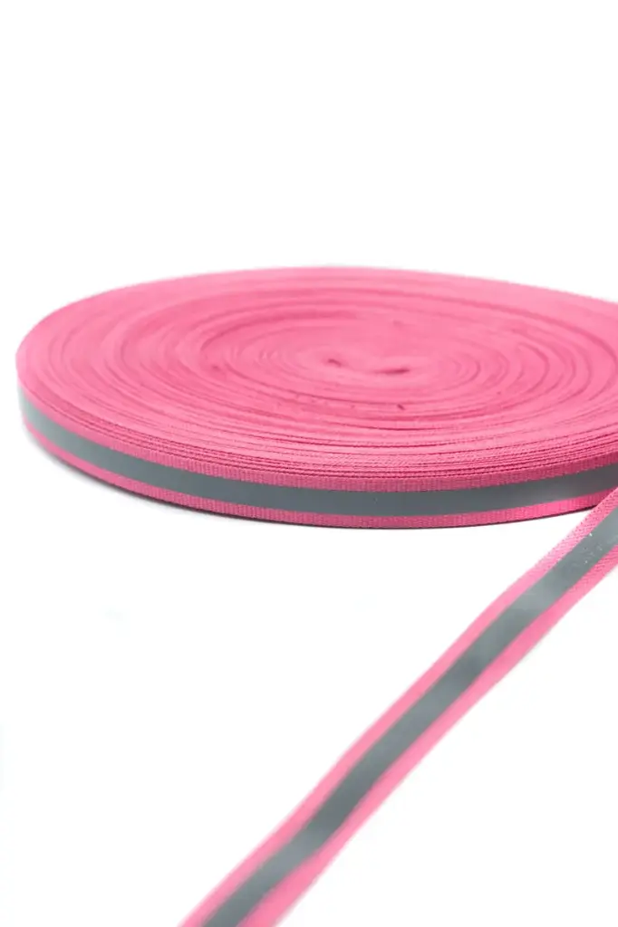 Faya Centro Reflectiva 10mm X100MTRS (Fucsia)