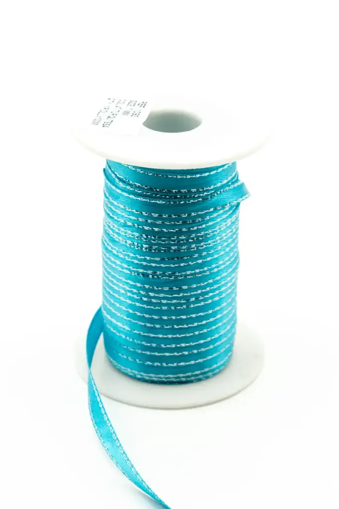 Cinta Raso Lurex X100MTRS  (Azul Turqueza)