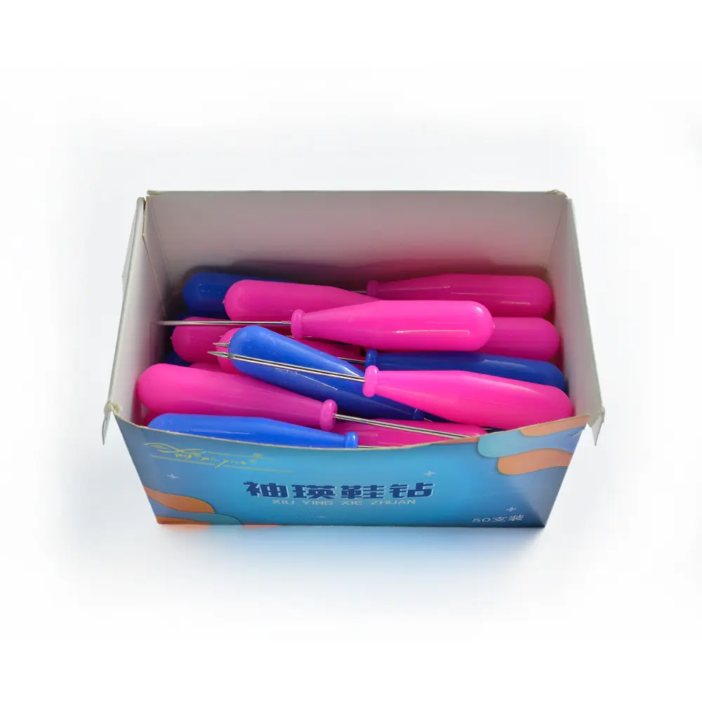 Aguja Makey Marroquinera Con Mango X12 Unidades 