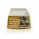 Rodaja Madera Para Marcar X12Unidades