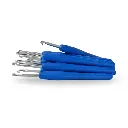 Aguja Crochet Mango Siliconado 4.0mm X 12 UND