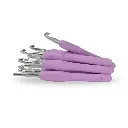 Aguja Crochet Mango Siliconado 6.5mm X 12 UND