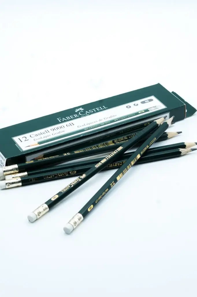Lapiz 6B Faber Castell X12Unidades 