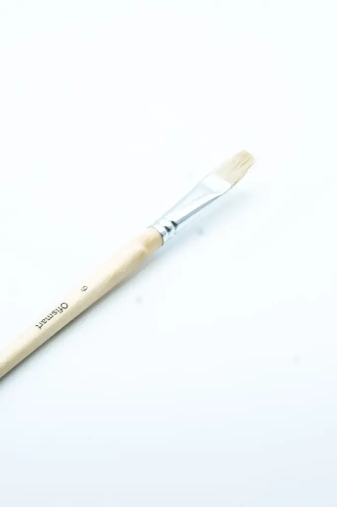 Pincel Plano #9 X12Unidades 