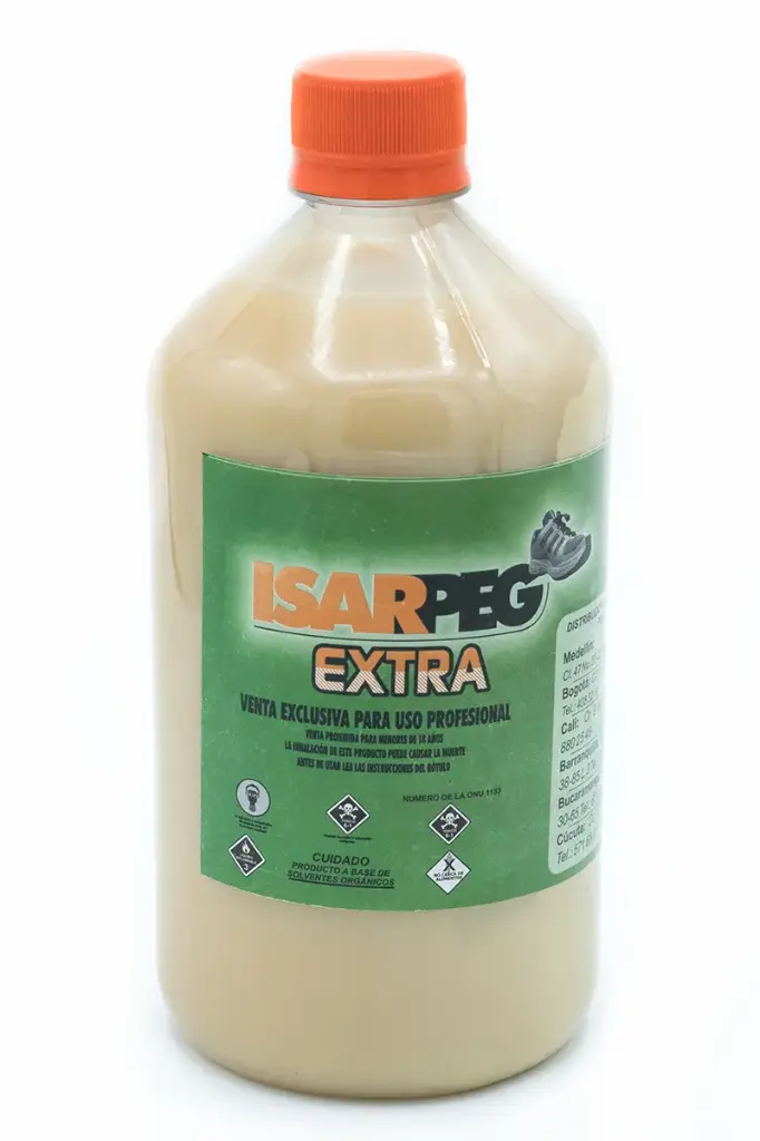 Pega Incolora Extra Isarpeg Botella X750Ml 