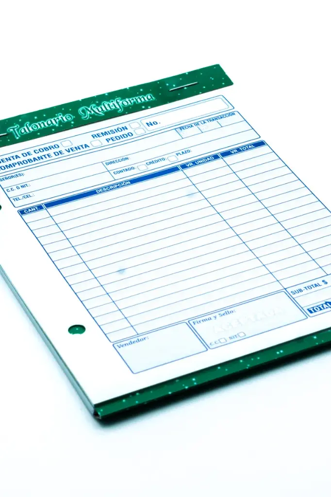 Autocopiante Grande X12 Unidades 