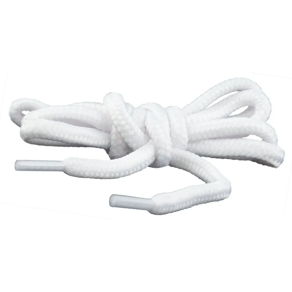Cordón Redondo (Blanco, 60cm, 1/4 Gruesa (36 Pares))