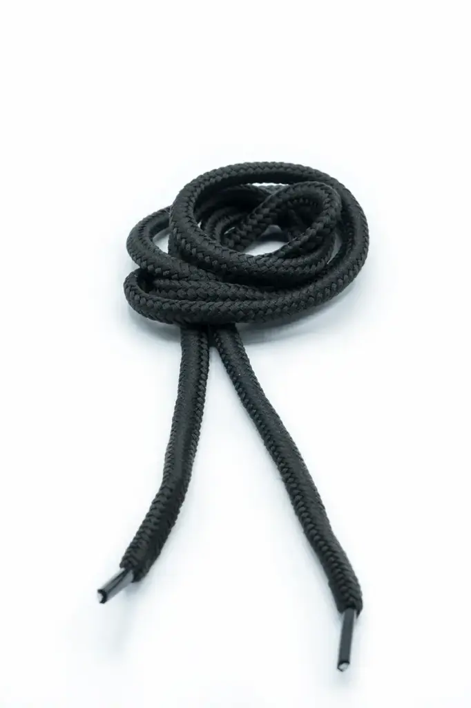 Cordón Redondo 36 Pares X 90CM (Negro)