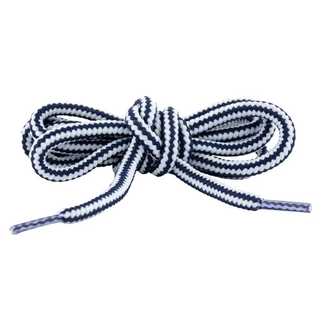 Cordón Brahma (Azul X Blanco, 90cm, 1/4 Gruesa (36 Pares))