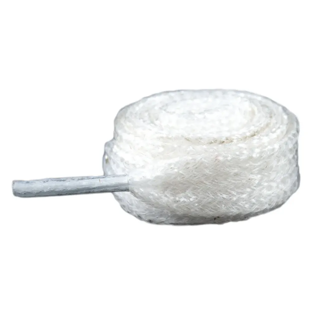 Cordón Metalizado (Blanco, 70cm, 1/4 Gruesa (36 Pares))