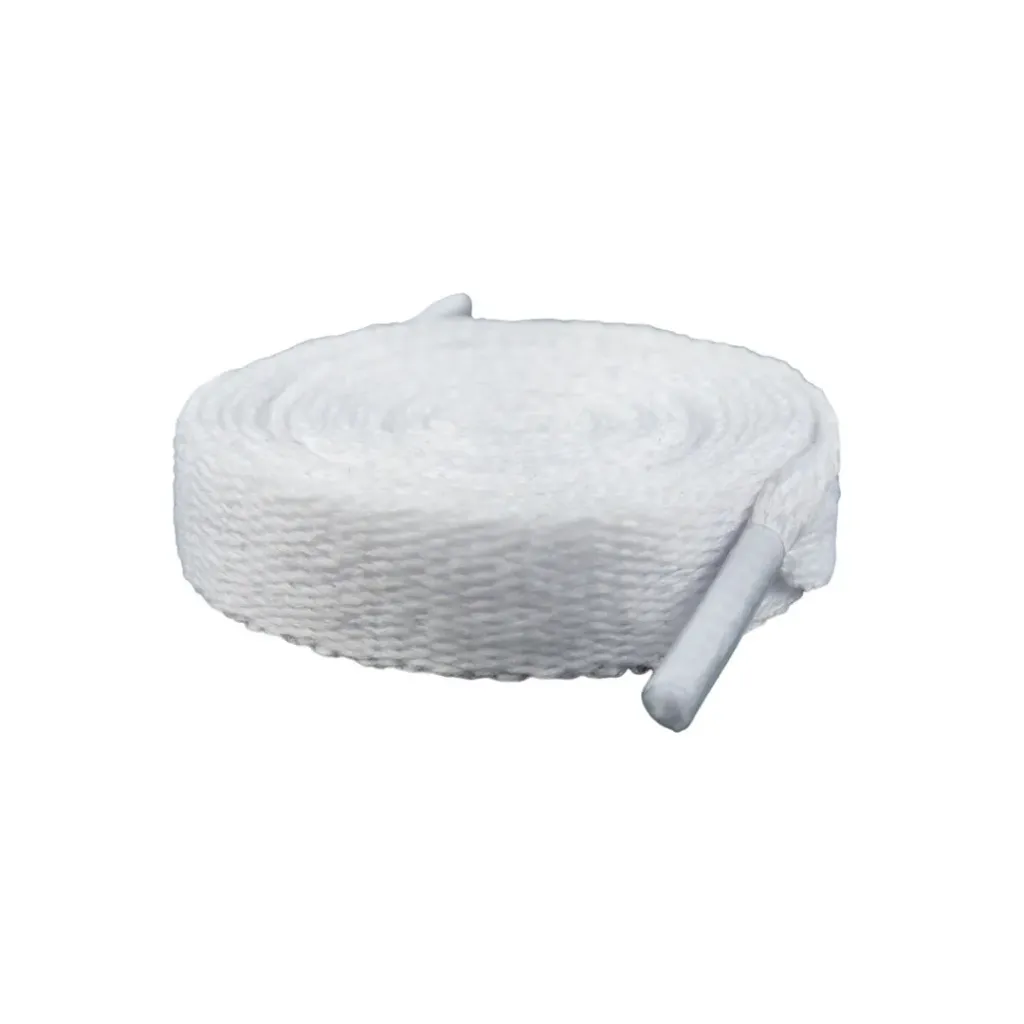 Cordón Americano (Blanco, 70cm, 1/4 Gruesa (36 Pares))