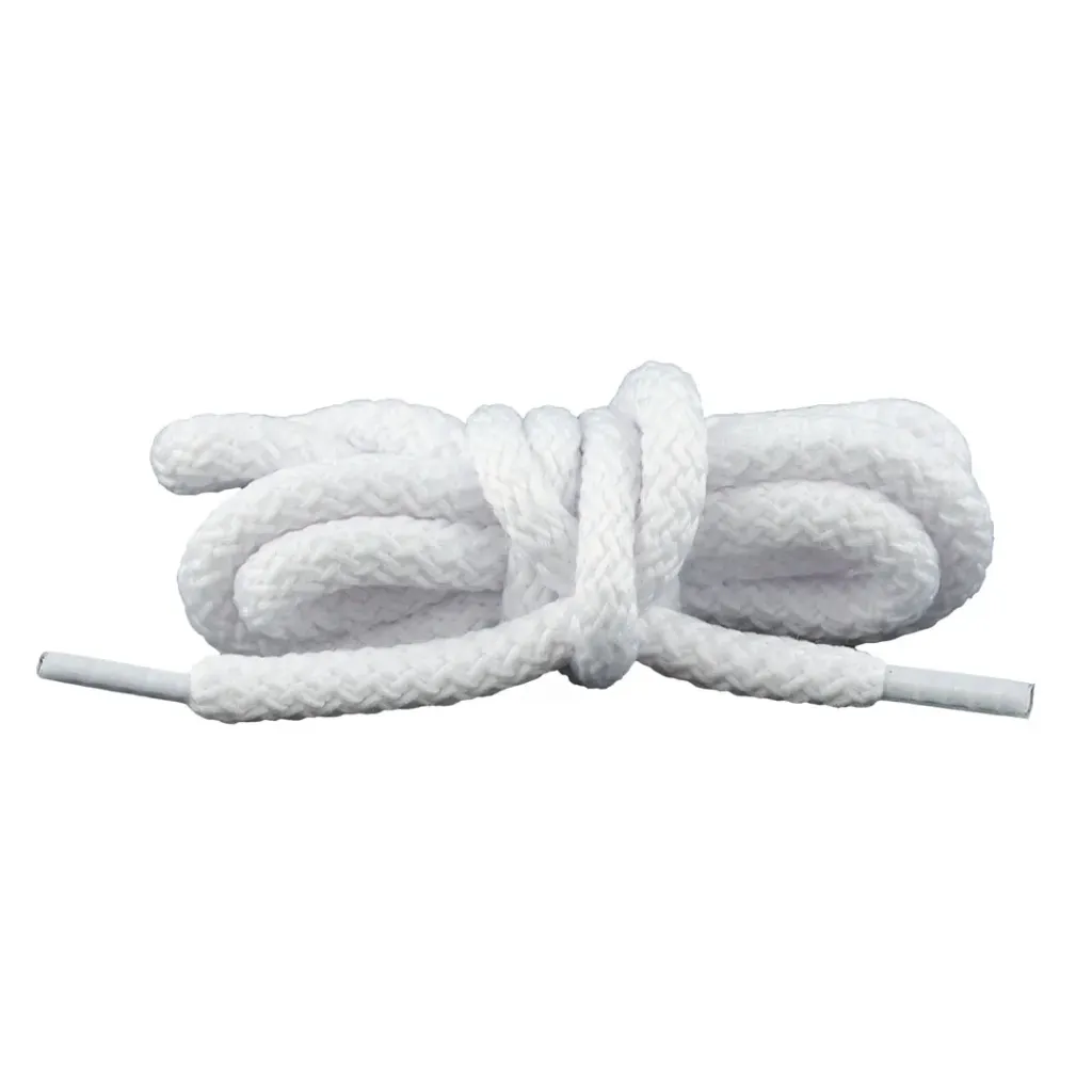 Cordón Tres Almas (Blanco, 110cm, 1/4 Gruesa (36 Pares))