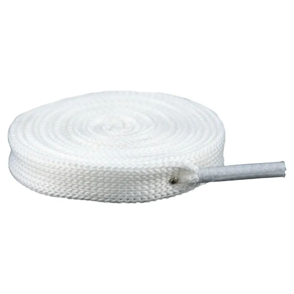 Cordón Tubular Sencillo (Blanco, 70cm, 1/4 Gruesa (36 Pares))