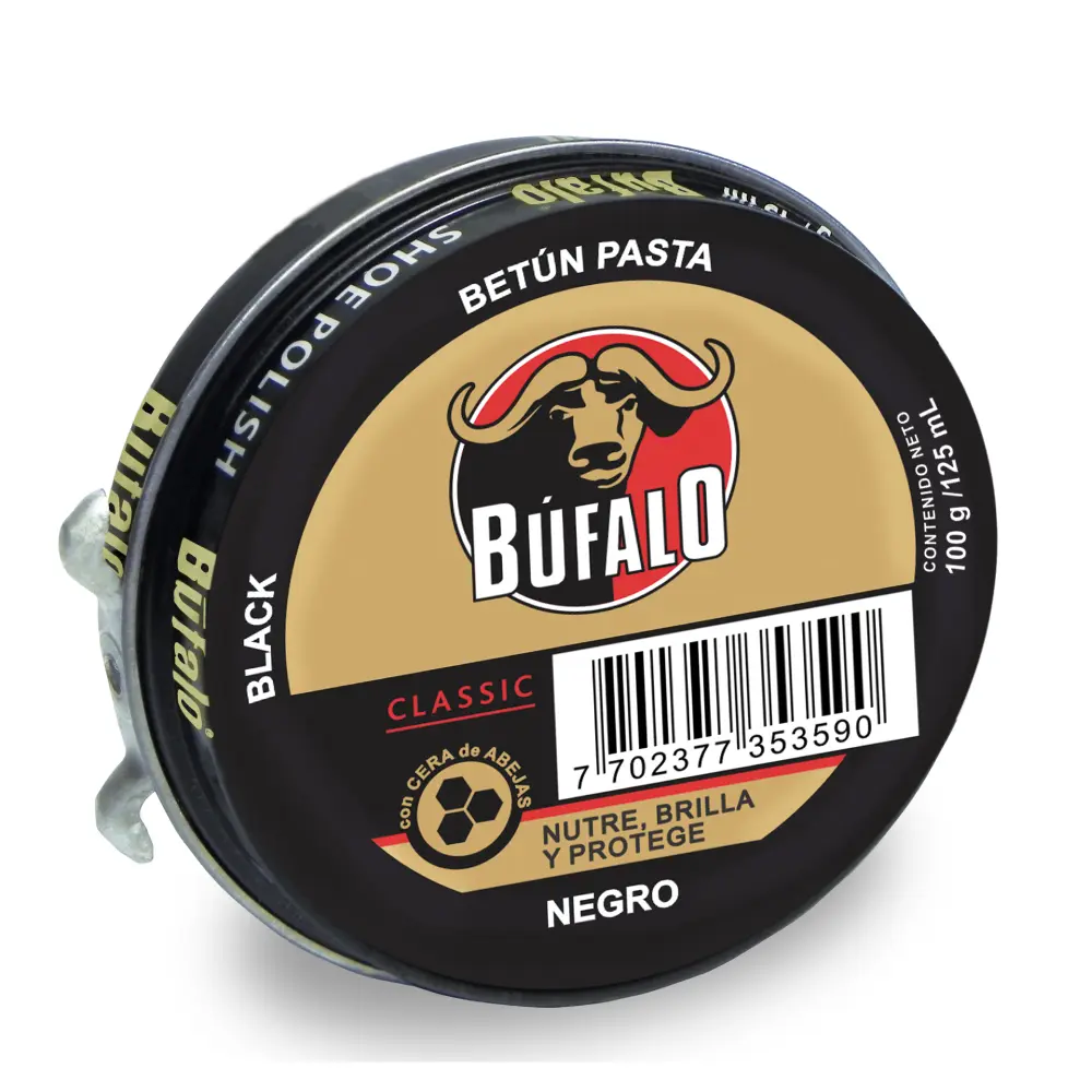 Betún Búfalo X100GR  (Negro)
