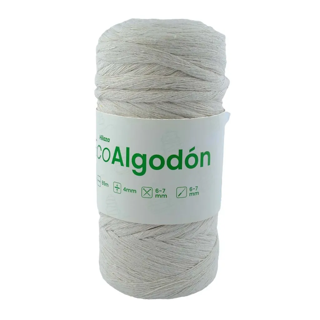 Hilaza Eco Algodón X 85M (Crudo)