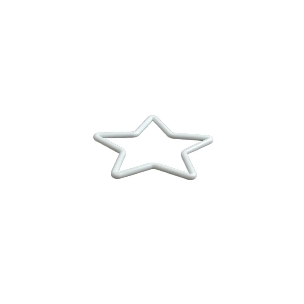 Aro Estrella Plástico (11cm, Unidad)